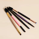 5pcs Premium Quality Eyebrow Brush Professional Makeup Brush Tools Handle Double Eyebrow Brush