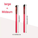 1 Pc Eyebrow Brush Professional Angled Eyebrow Brush Eyelash Brush Three-dimensional Concealer Makeup Brush