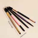 5pcs Premium Quality Eyebrow Brush Professional Makeup Brush Tools Handle Double Eyebrow Brush