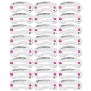 Eyebrow Template 24 Pattern Makeup Eyebrow Template Makeup Beauty Tool Eyebrow Stencil 24 Sheets Set