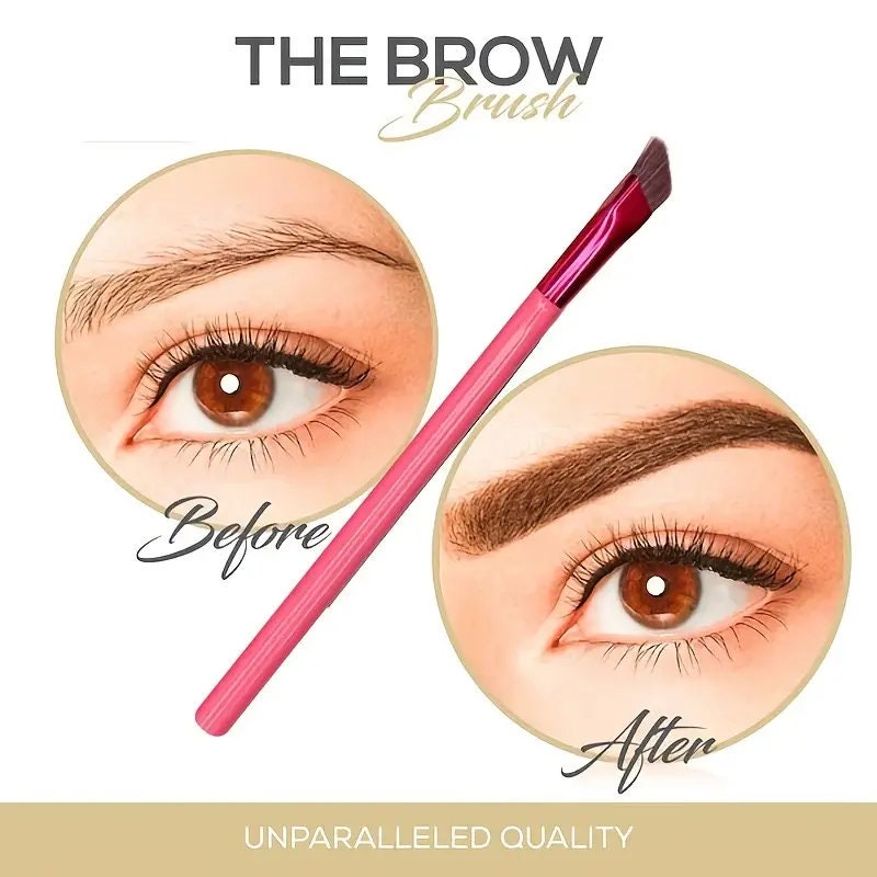 1 Pc Wild Eyebrow Brush Multifunctional Angled Eyebrow Brush Beauty Tool For Girls And Women Daily Makeup