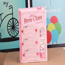 1 Pack Eyebrow Stencil Durable Reusable Drawing Template Eyebrow Guide Shaping Template DIY Makeup Tool