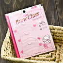 1 Pack Eyebrow Stencil Durable Reusable Drawing Template Eyebrow Guide Shaping Template DIY Makeup Tool