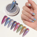Nail Powder Glitter Nail Decoration Powder | Chrome Holographic Powder | Nail Art Powder 1 Pc