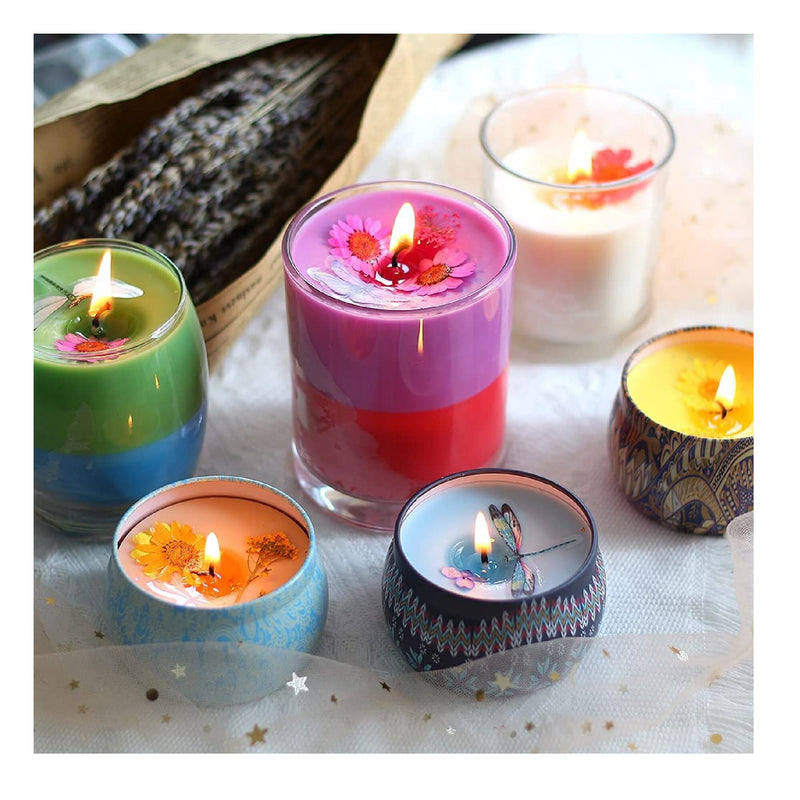 Candle Dye | 32 Colors Wax Dye For Candle Making (0.2 oz Per Color) DIY Candle Color Dye For Soy Max