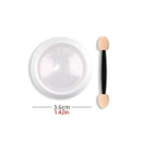 Mermaid Chrome Nail Powder | Iridescent Pearl White Chrome Powder For Nails