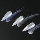 3 Pcs Shell Pearl Nail Powder White Fairy Chrome Nail Art Pigment Glitter Moonlight Dust Nail Art Decorations
