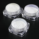 3 Pcs Shell Pearl Nail Powder White Fairy Chrome Nail Art Pigment Glitter Moonlight Dust Nail Art Decorations