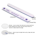 10 Pcs Nail Buffer Block Boat Nail Files For Manicure Pedicure Buffing Sanding Files Professional Nail Art Polishing Tool