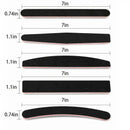 YADADA 5 Pcs Nail File And Buffer | Art Buffer Block Tools 100/180 Grit | Different Shapes Nail Files For Natural Acrylic False Nails