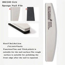 8 Pcs Nail File Set Professional Nail Care Manicure Tools Multi Grit Sanding Polishing Files Sponge Buffer Limas Slim Kit Nails Accessories