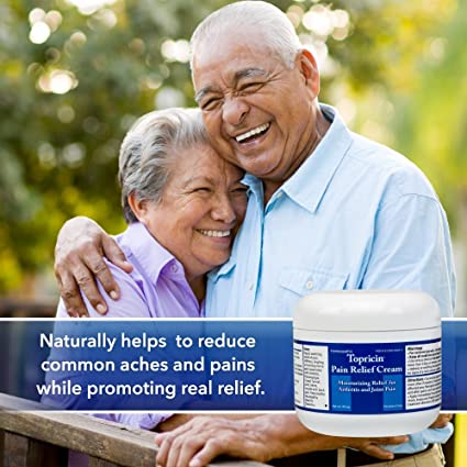 Topricin Pain Relief Cream | Fast Acting Pain Relieving Rub