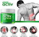 HEMPACTIV Hemp Pain Relief Cream | Hemp + MSM + Arnica + Menthol | Relieve Muscle, Joint & Arthritis Pain