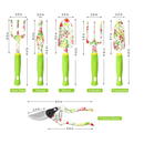 Vanow Garden Tool Set | 6 Pieces Heavy Duty Aluminum