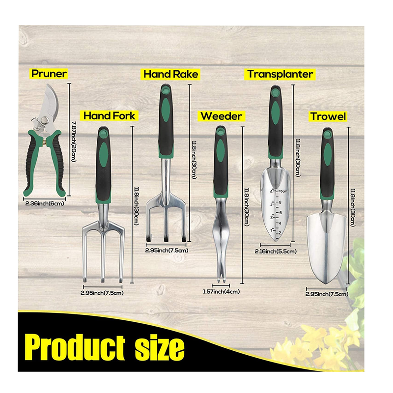 Geramexi Garden Tools Set | 11 Pieces