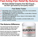 Neuropathy Nerve Pain Relief Cream - Maximum Strength Relief Cream for Feet, Hands, Legs, Toes Pain Reliever, Ultra Strength Arnica