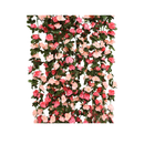 PARTY JOY 5 Artificial Fake Rose Vine Flower Garlands | Pink Ivy Hanging Baskets| Wedding Arch | Garden Background Decoration