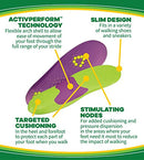 Dr. Scholl's Fitness Walking Insoles | Reduce Stress and Strain on your Lower Body while you Walk and Reduce Muscle Soreness | For Mens&Womens