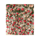 PARTY JOY 5 Artificial Fake Rose Vine Flower Garlands | Pink Ivy Hanging Baskets| Wedding Arch | Garden Background Decoration