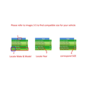 A1 Shades Car Windshield Sunshade With Storage Bag