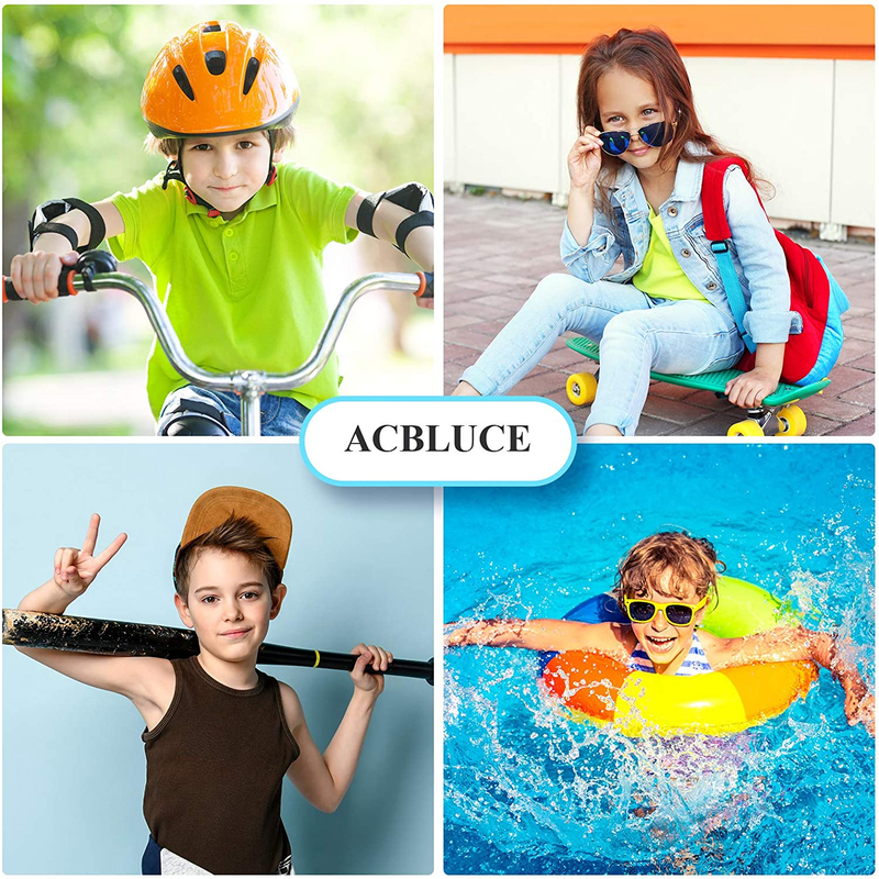 ACBLUCE | Sunglasses For Children | TPEE Unbreakable Frame