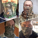 AXBXCX 2-Pack | UPF 50+ Camo Print Seamless Neck Gaiter