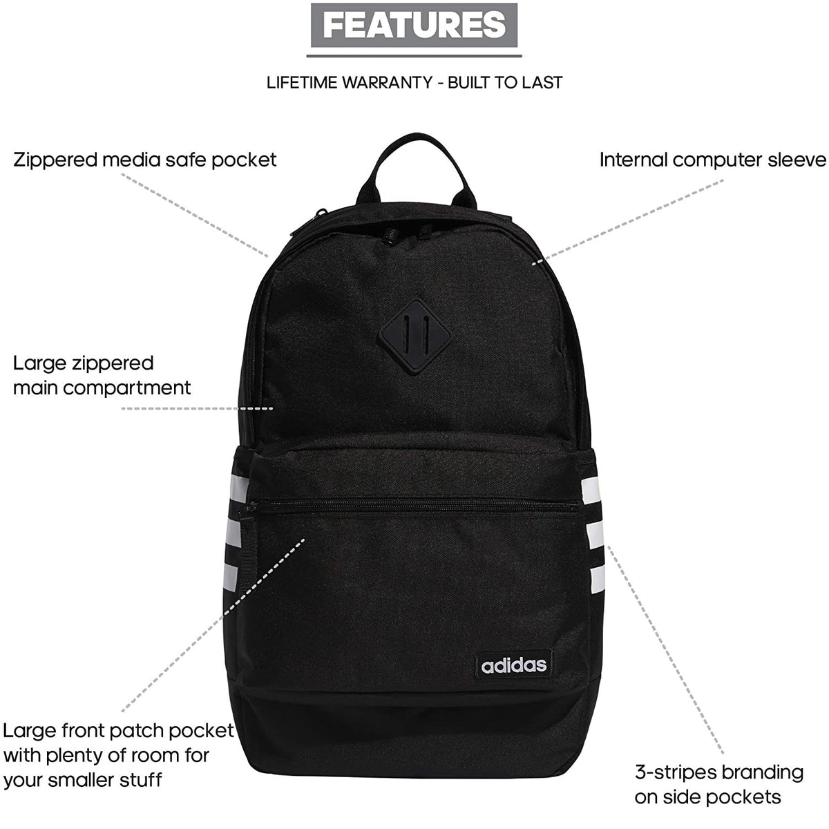 adidas backpack classic 3s Adidas Classic 3s Iii Backpack