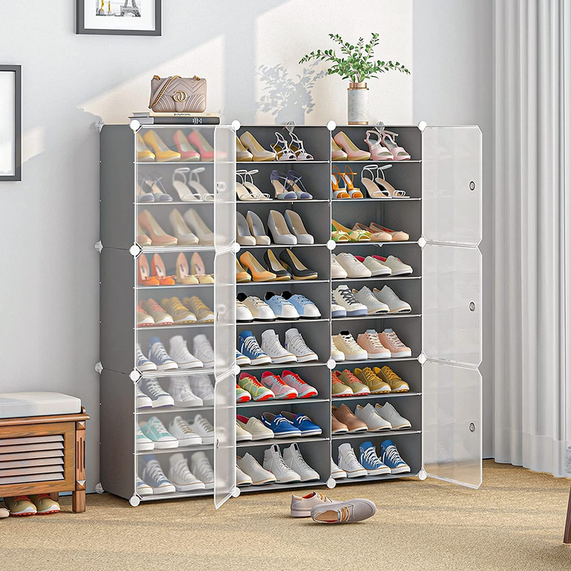 Aeitc Shoe Rack Organizer Storage Cabinet Narrow Foot