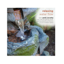 Alpine Corporation WIN582 Tall Outdoor Waterfall Fountain |With LED Lights