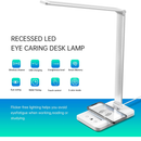 Ambertronix LED Desk Lamp with Wireless Charger