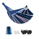 Anyoo Garden Cotton Hammock Comfortable Fabric Hammock with Tree Straps | 450lbs