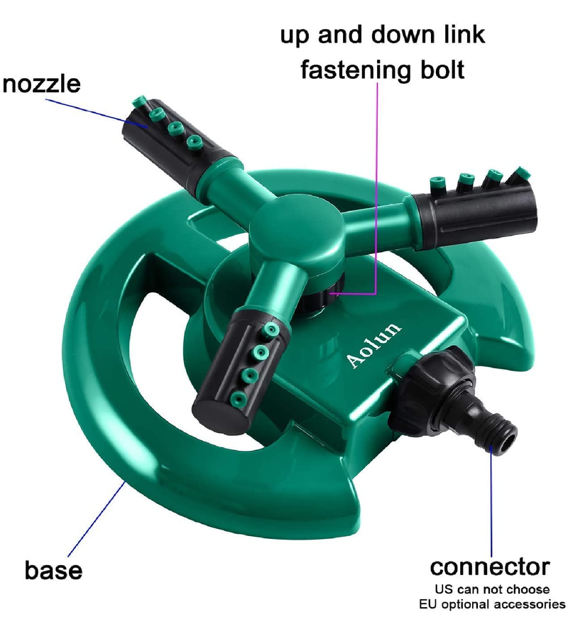 Aolun Garden Sprinkler | Automatic Lawn Water Sprinklers