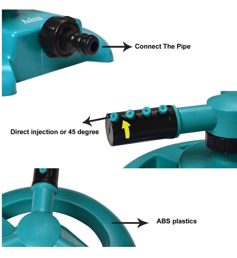 Aolun Garden Sprinkler | Automatic Lawn Water Sprinklers