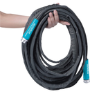 Aqua Joe AJFJH50-58-PRO FiberJacket Non-Expanding Kink-Free Garden, RV, Marine and Camper Hose, Ultra-Lightweight, Drinking Water Safe, ft, 50-Feet x 5/8-Inch