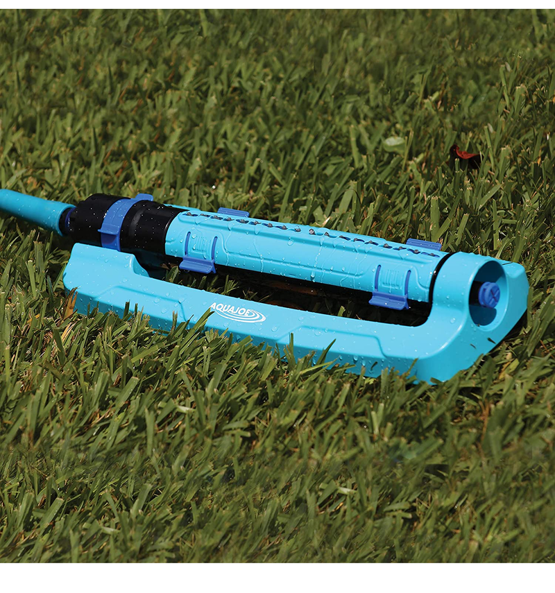 Aqua Joe SJI-TLS18 Turbo Oscillating Lawn Sprinkler