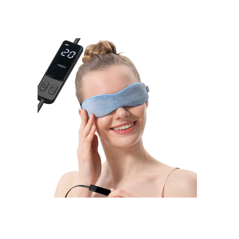 Aroma Season Heated Eye Mask for Stye Blepharitis Moist Treatment with Flaxseed