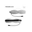 Aroma Season Heated Eye Mask for Stye Blepharitis Moist Treatment with Flaxseed