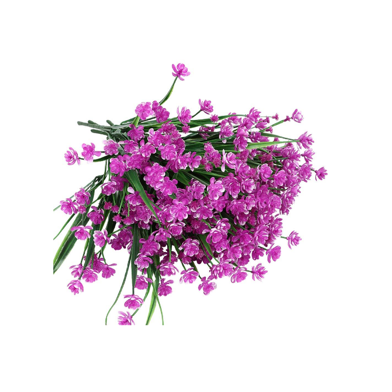 ArtBloom Artificial Flowers | UV Resistant | Synthetic Plastic Vegetation | Indoor and Outdoor Hanging Plants | Garden| Porch| Window| House| Wedding| Farm| Decor