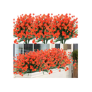 ArtBloom Artificial Flowers | UV Resistant | Synthetic Plastic Vegetation | Indoor and Outdoor Hanging Plants | Garden| Porch| Window| House| Wedding| Farm| Decor