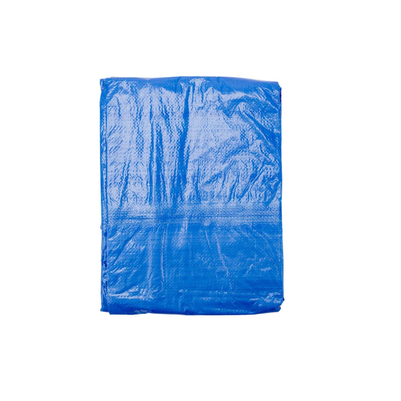 B-Air Grizzly Tarps - Large Multi-Purpose Waterproof Tarp Poly Cover - 5 Mil Thick Blue