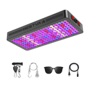BESTVA 2000W Led Grow Light 5x4ft Coverage LM301B Diodes 10x Optical Reflector Full Spectrum LED Grow Lights