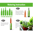B SEPOR | Set Of 6 Terracotta Self Watering Spikes For Plants
