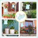 BYMAPIN 5 Pack Plant Drip Irrigation Bags Automatic Watering Devices