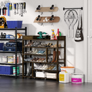 Bamworld Shoe Rack Closet Organizer Entryway Shelf Solid Bamboo Wood