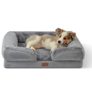Bedsure Orthopedic Dog Bed for Medium Dogs  Waterproof Medium Dog Bed