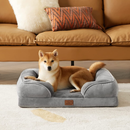 Bedsure Orthopedic Dog Bed for Medium Dogs  Waterproof Medium Dog Bed