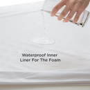 Bedsure Orthopedic Dog Bed for Medium Dogs  Waterproof Medium Dog Bed