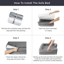 Bedsure Orthopedic Dog Bed for Medium Dogs  Waterproof Medium Dog Bed