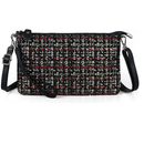 Envelope Befen Leather Wristlet Purses Small Crossbody Bags for Women