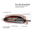 Envelope Befen Leather Wristlet Purses Small Crossbody Bags for Women